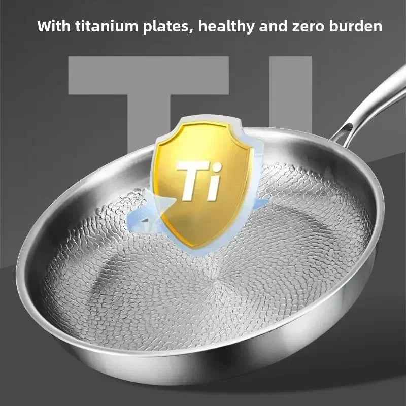 Brio Koekenpan | RVS met Titanium Coating, Inductiegeschikt
