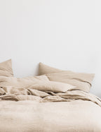 Bela Linen Duvet Set | European Flax, Stonewashed Softness