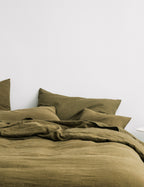 Bela Linen Duvet Set | European Flax, Stonewashed Softness