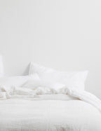 Bela Linen Duvet Set | European Flax, Stonewashed Softness