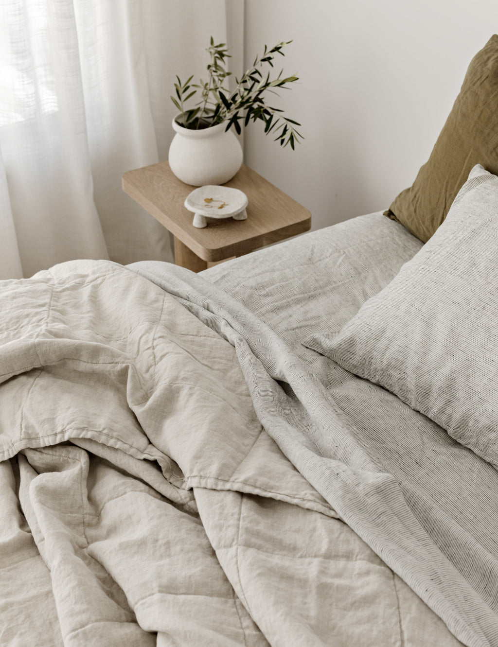 Bello Linen Sheet Set | 100% European Flax, Pre-Washed
