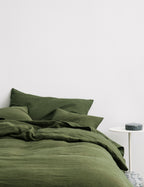 Bela Linen Duvet Set | European Flax, Stonewashed Softness