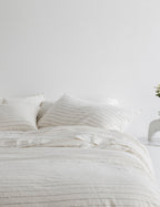 Bela Linen Duvet Set | European Flax, Stonewashed Softness