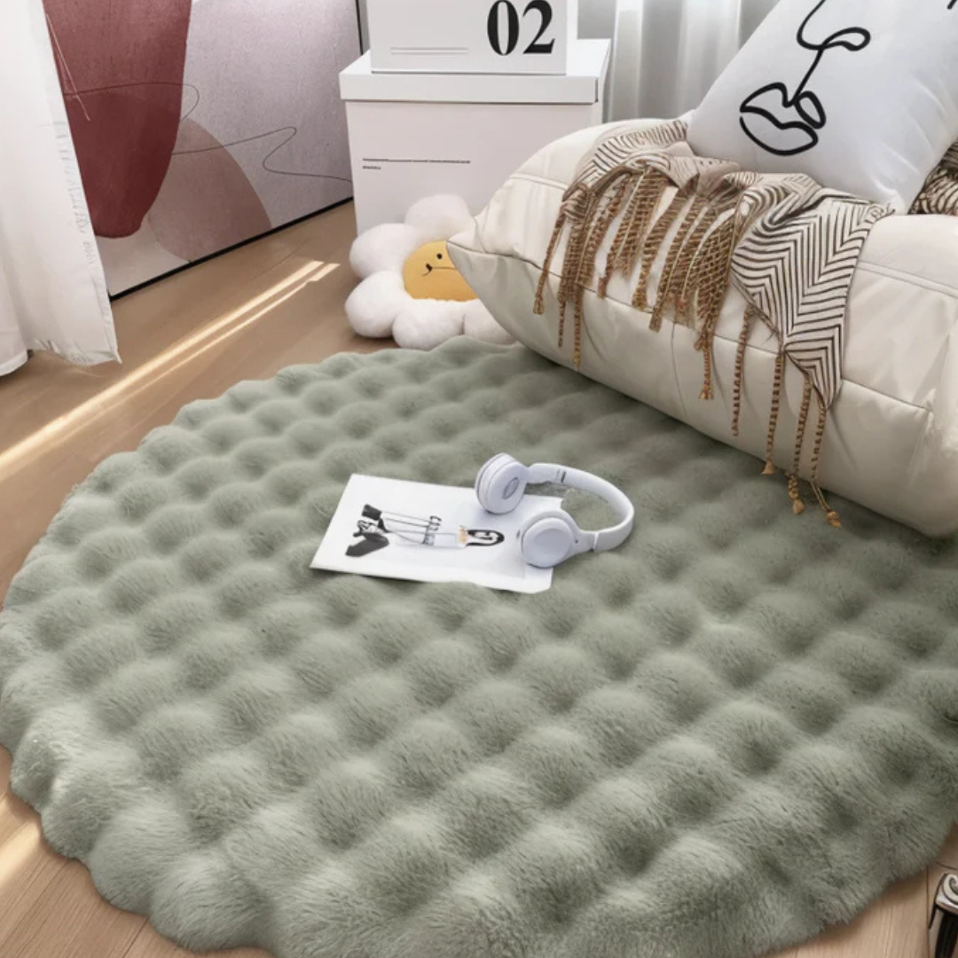 Cush - Round Floor Rug 90x90 Fleece