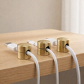 Cable Clips Screw Cable Management Clips 3 Pack for Desk and Wall