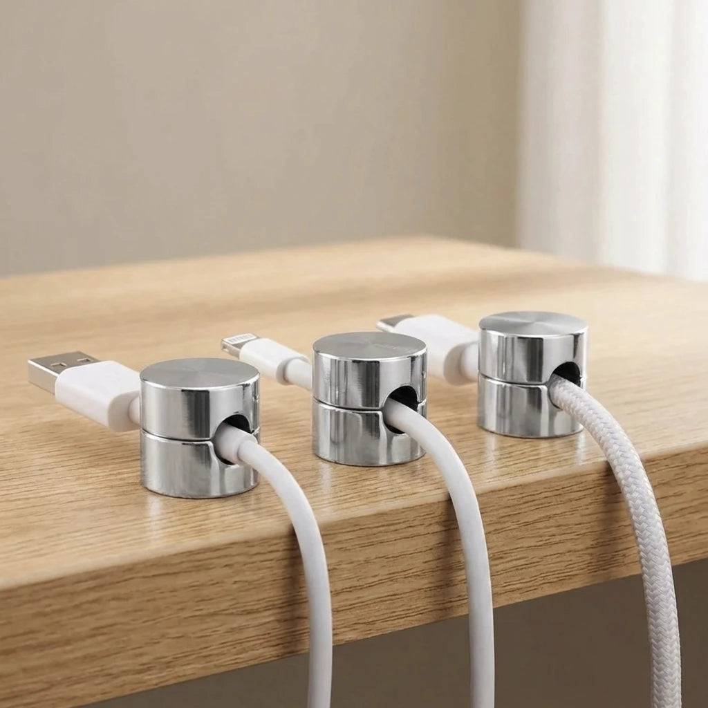 Cable Clips Screw Cable Management Clips 3 Pack for Desk and Wall