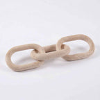 Bello Decorative Chain | Natural Travertine, Handmade Design