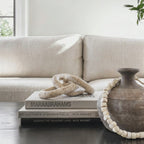 Bello Decorative Chain | Natural Travertine, Handmade Design