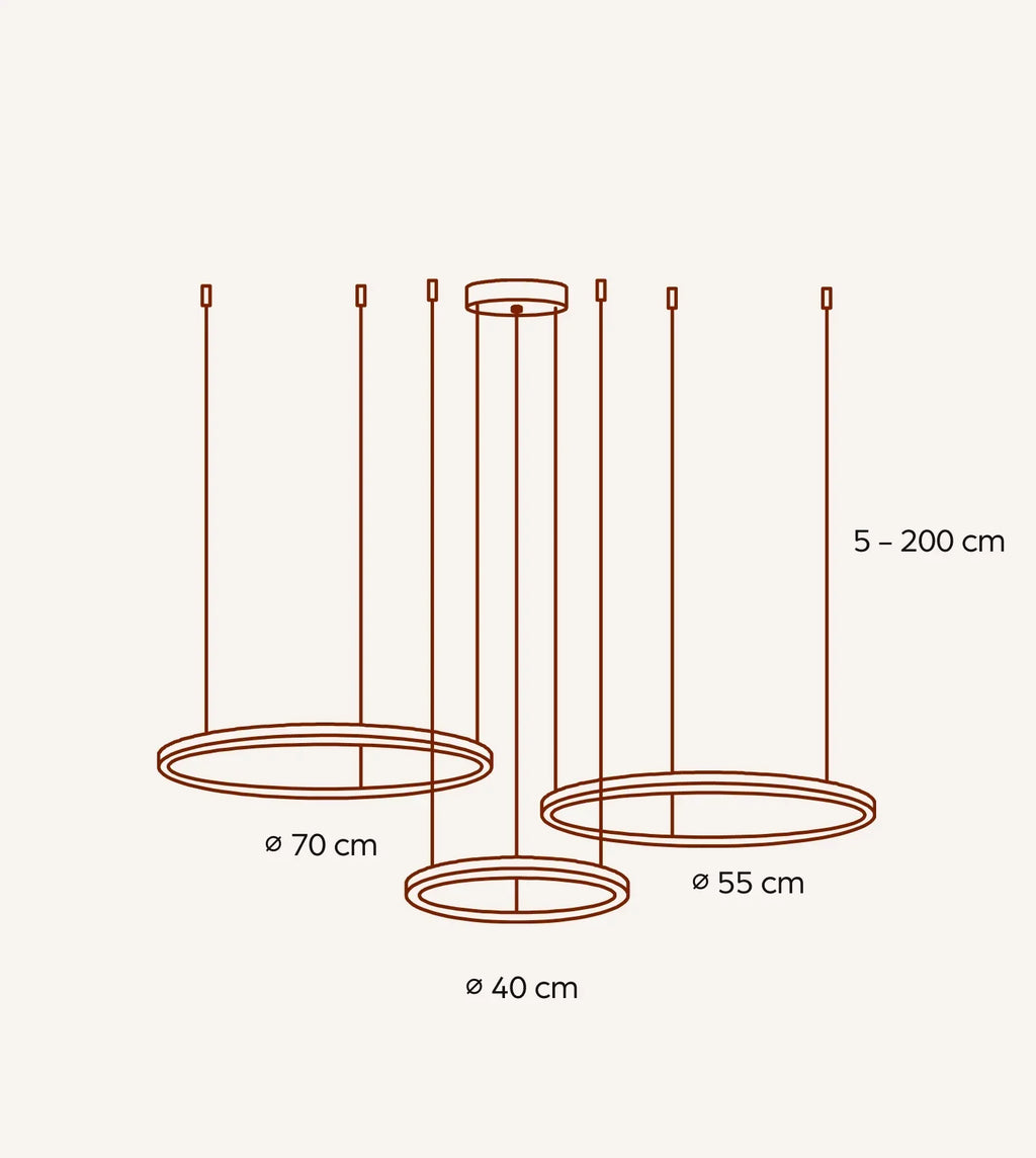 Cielo LED Ring Light | Dimming Function, Aluminium Design