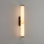 Modern Alabaster Tube LED Wall Sconce 1-Light