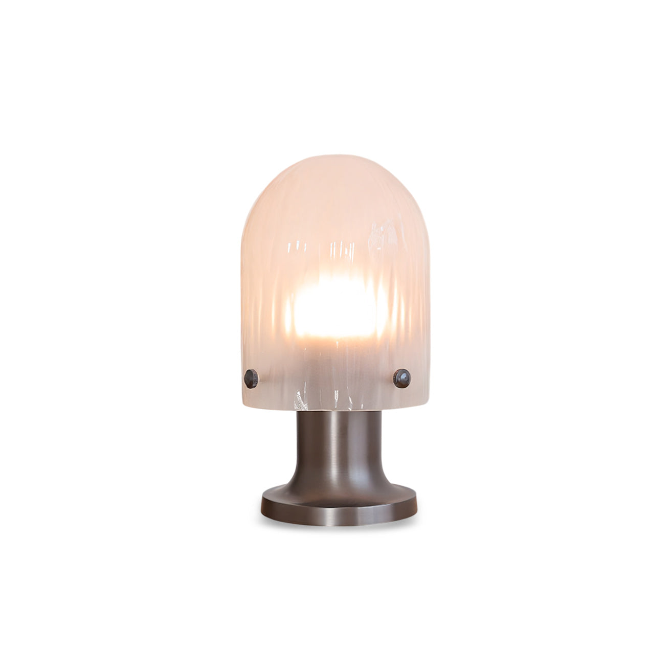 Callum Ribbed Glass Cordless Table Lamp