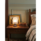 Callum Ribbed Glass Cordless Table Lamp