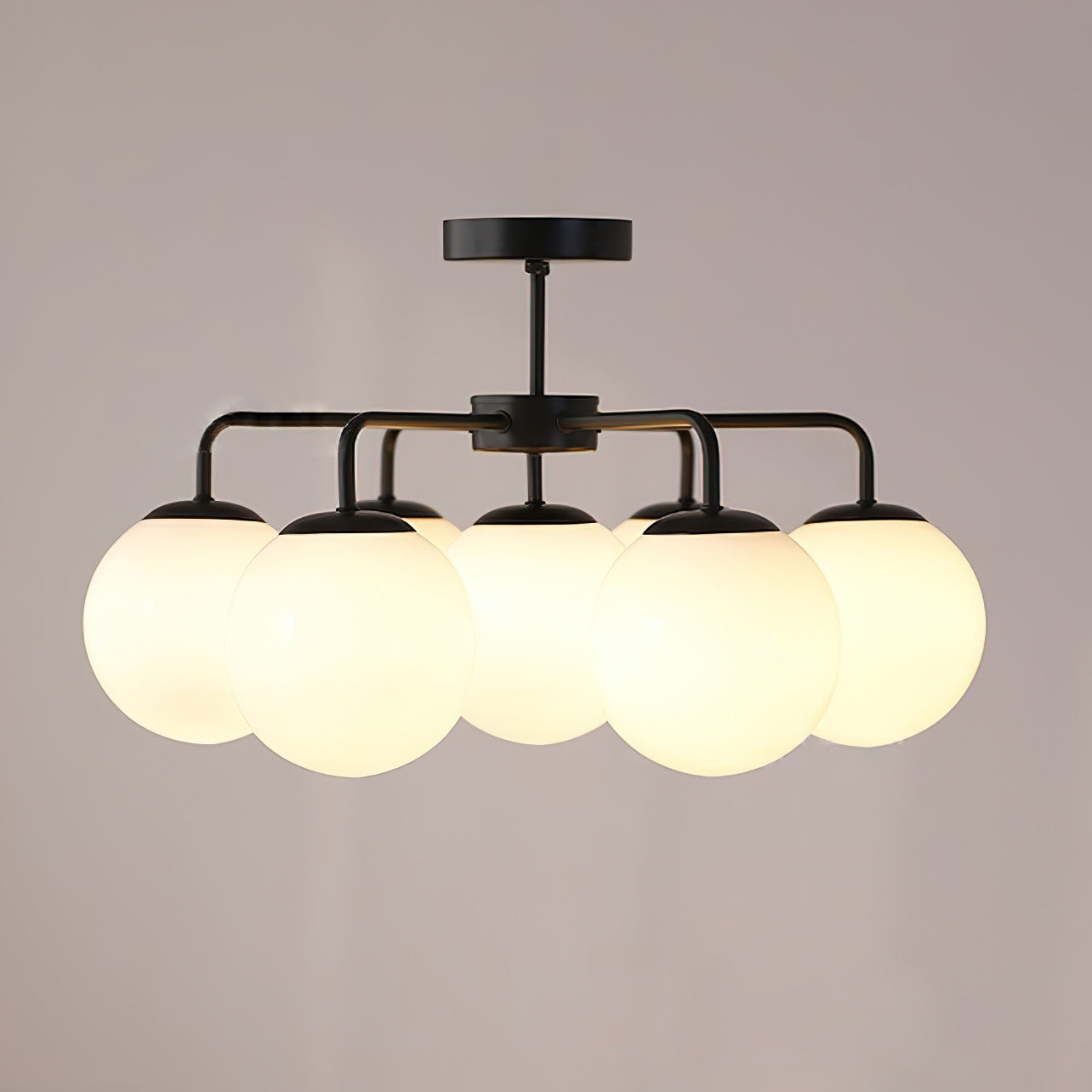 Camdyn 7-Shade Flush Mount Ceiling Lamp