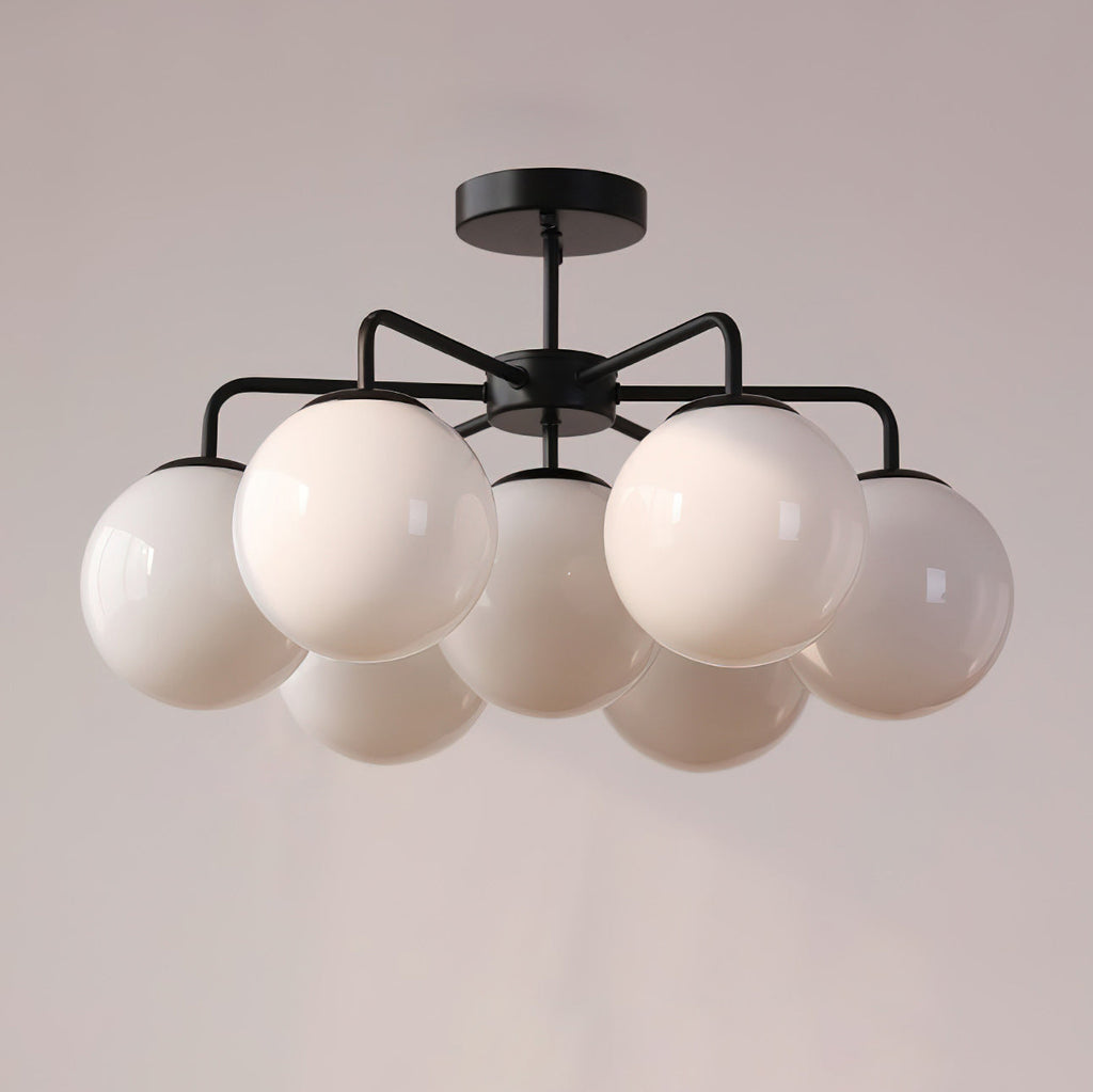 Camdyn 7-Shade Flush Mount Ceiling Lamp