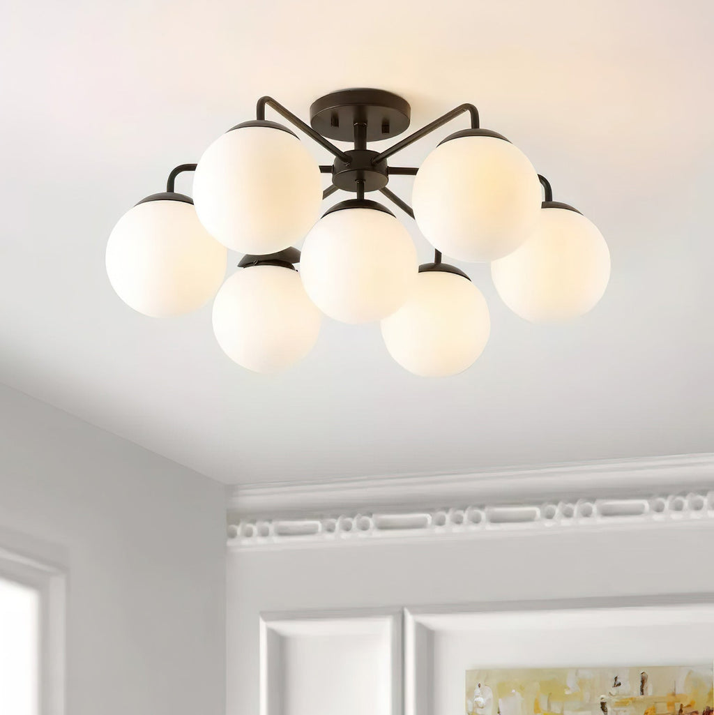Camdyn 7-Shade Flush Mount Ceiling Lamp