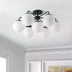 Camdyn 7-Shade Flush Mount Ceiling Lamp