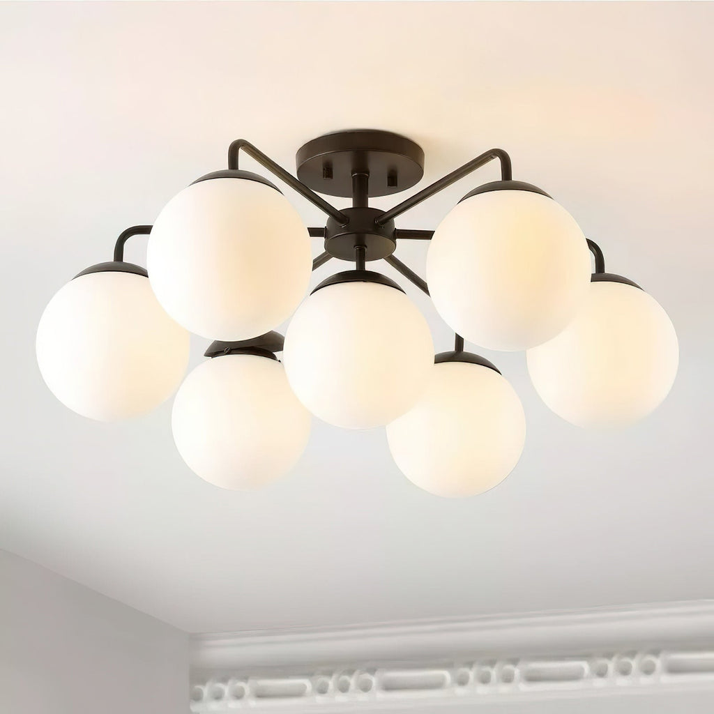 Camdyn 7-Shade Flush Mount Ceiling Lamp