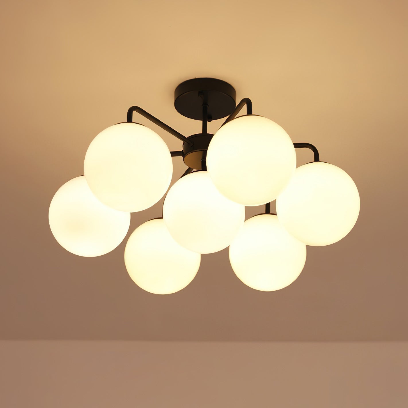 Camdyn 7-Shade Flush Mount Ceiling Lamp