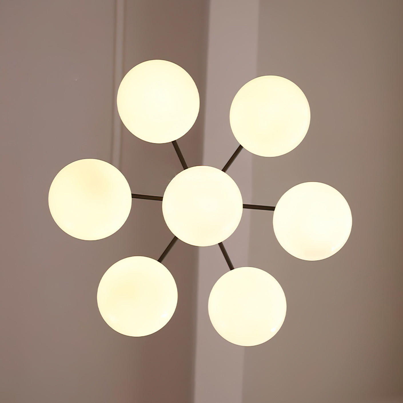 Camdyn 7-Shade Flush Mount Ceiling Lamp