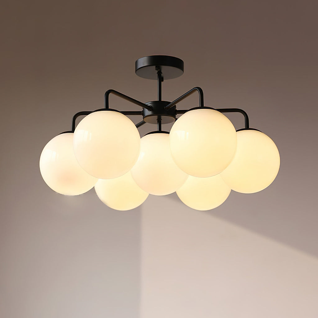 Camdyn 7-Shade Flush Mount Ceiling Lamp