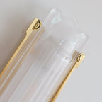 Camille Streamline Brass Glass Wall Sconce