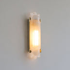 Camille Streamline Brass Glass Wall Sconce