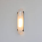 Camille Streamline Brass Glass Wall Sconce