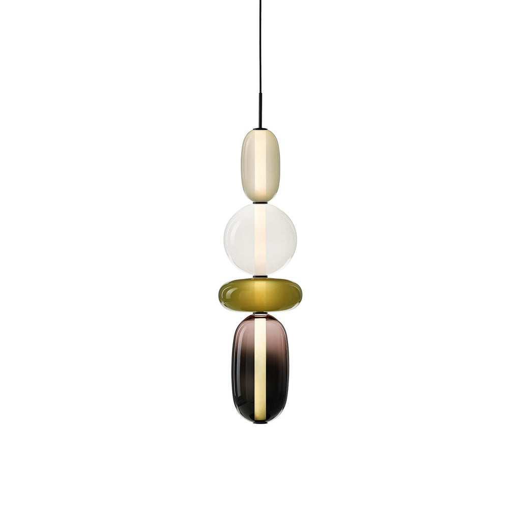 Candied Hand-Blown Glass Pendant Lamp