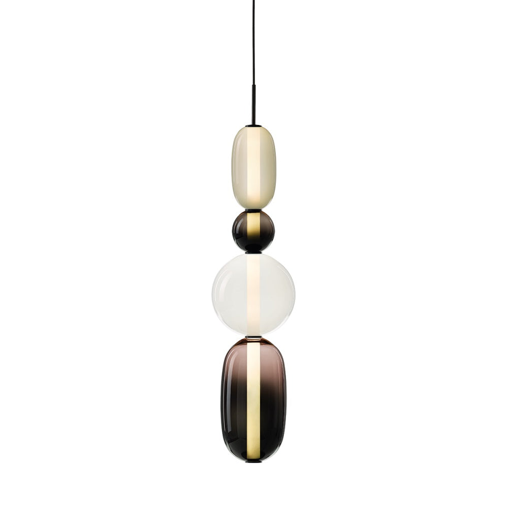 Candied Hand-Blown Glass Pendant Lamp