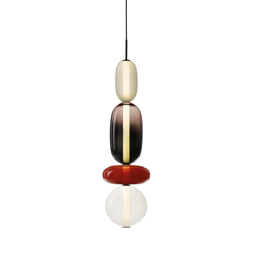 Candied Hand-Blown Glass Pendant Lamp