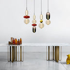 Candied Hand-Blown Glass Pendant Lamp