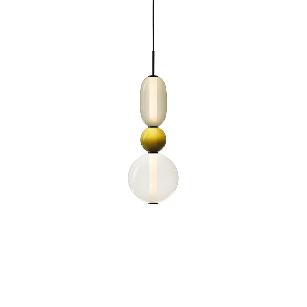 Candied Hand-Blown Glass Pendant Lamp