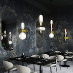 Candied Hand-Blown Glass Pendant Lamp