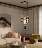 Candied Hand-Blown Glass Pendant Lamp