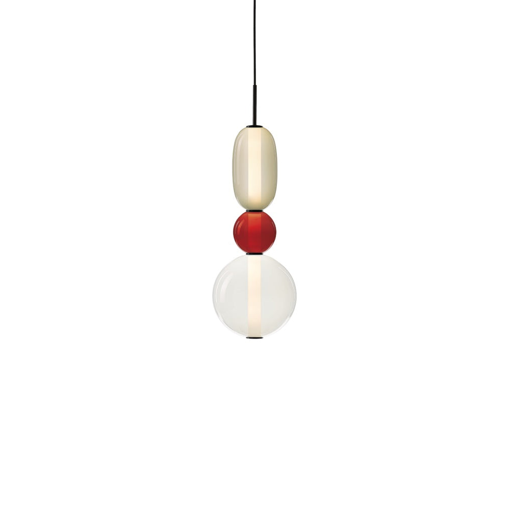 Candied Hand-Blown Glass Pendant Lamp