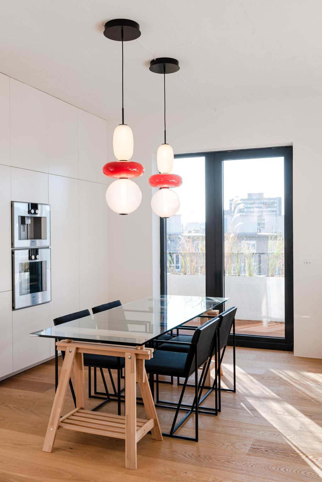 Candied Hand-Blown Glass Pendant Lamp