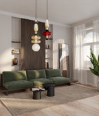 Candied Hand-Blown Glass Pendant Lamp