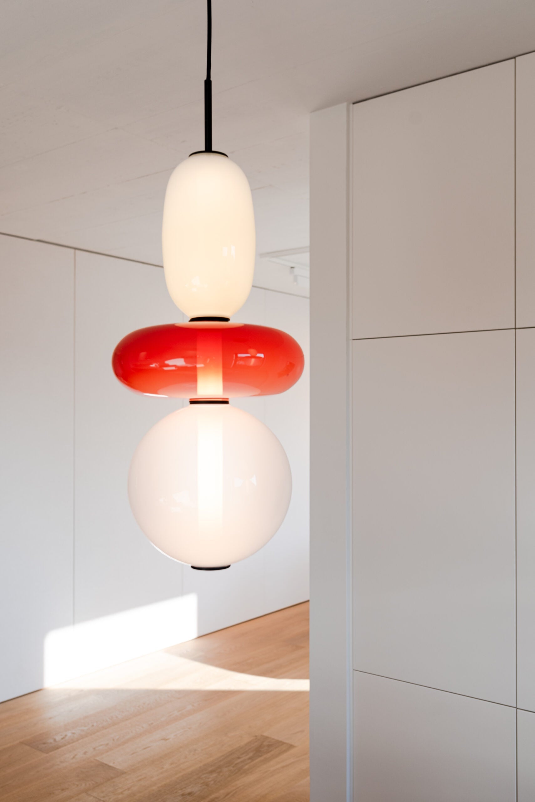 Candied Hand-Blown Glass Pendant Lamp