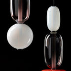 Candied Hand-Blown Glass Pendant Lamp