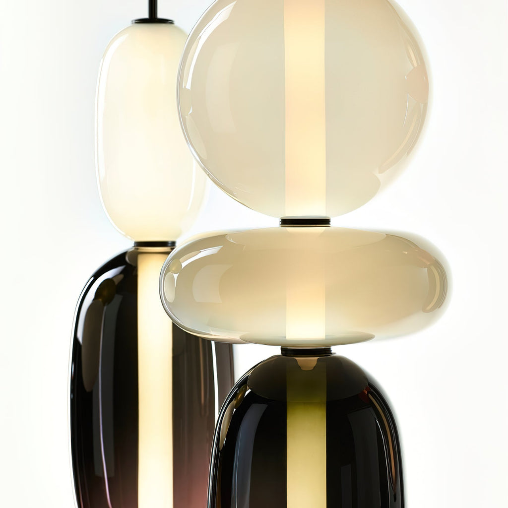 Candied Hand-Blown Glass Pendant Lamp