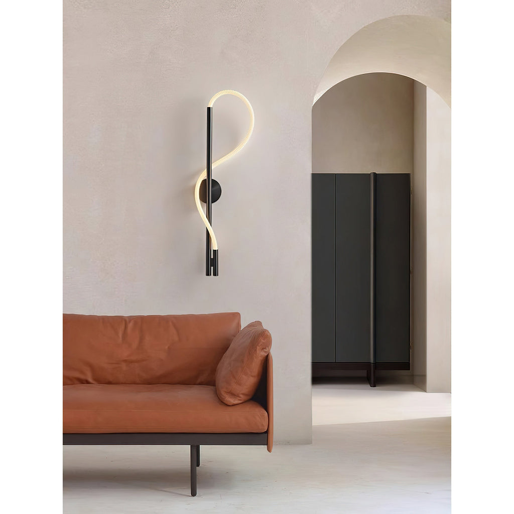 Capella Vertical Tube LED Wall Sconce