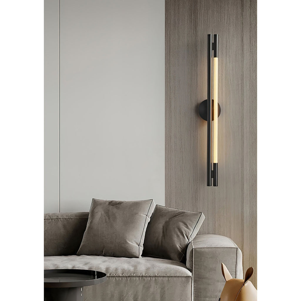 Capella Vertical Tube LED Wall Sconce