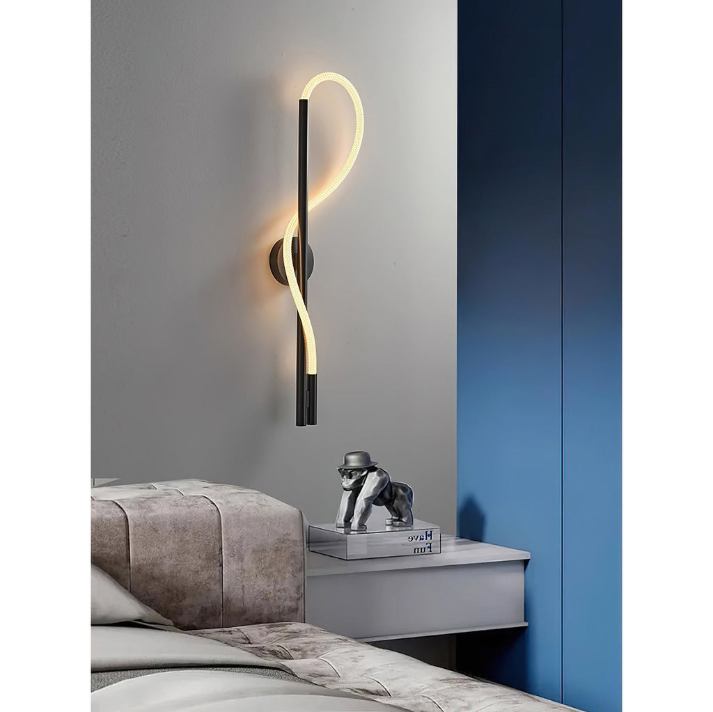 Capella Vertical Tube LED Wall Sconce