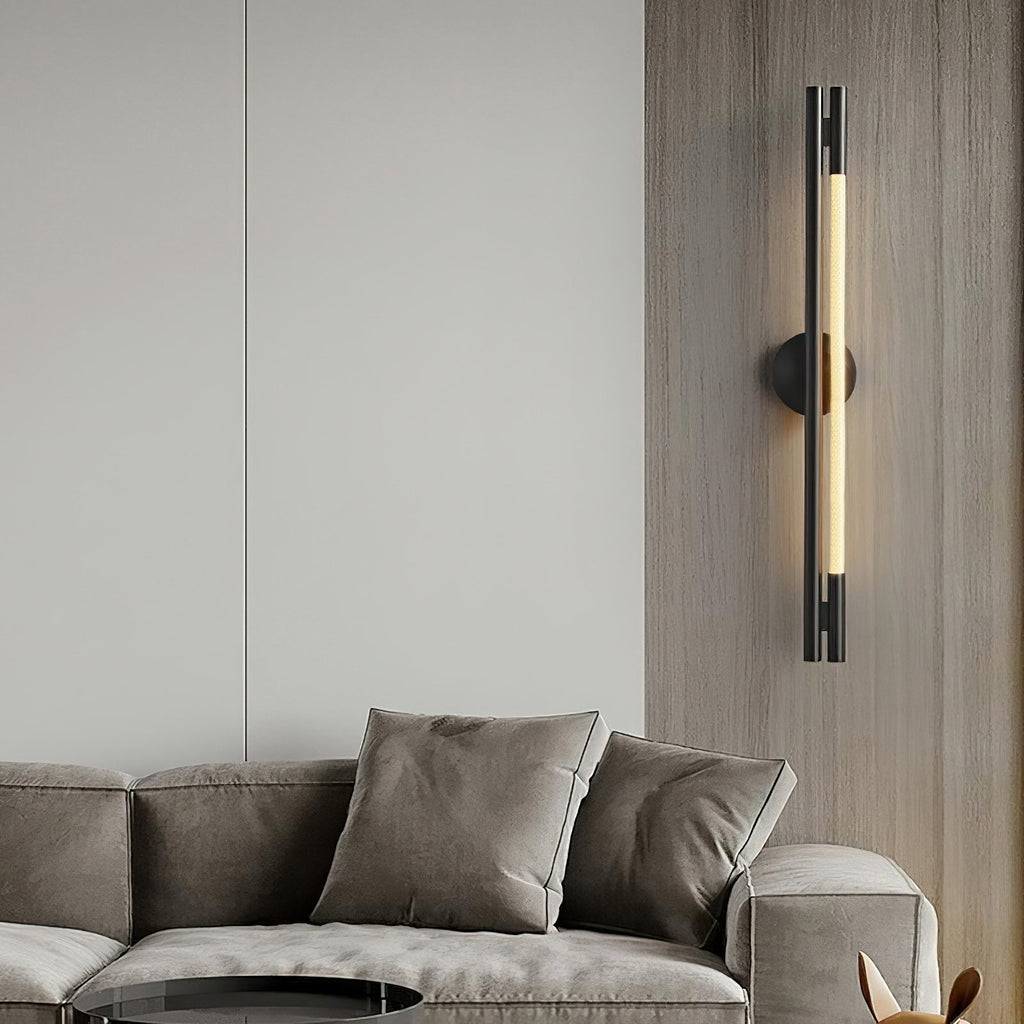 Capella Vertical Tube LED Wall Sconce