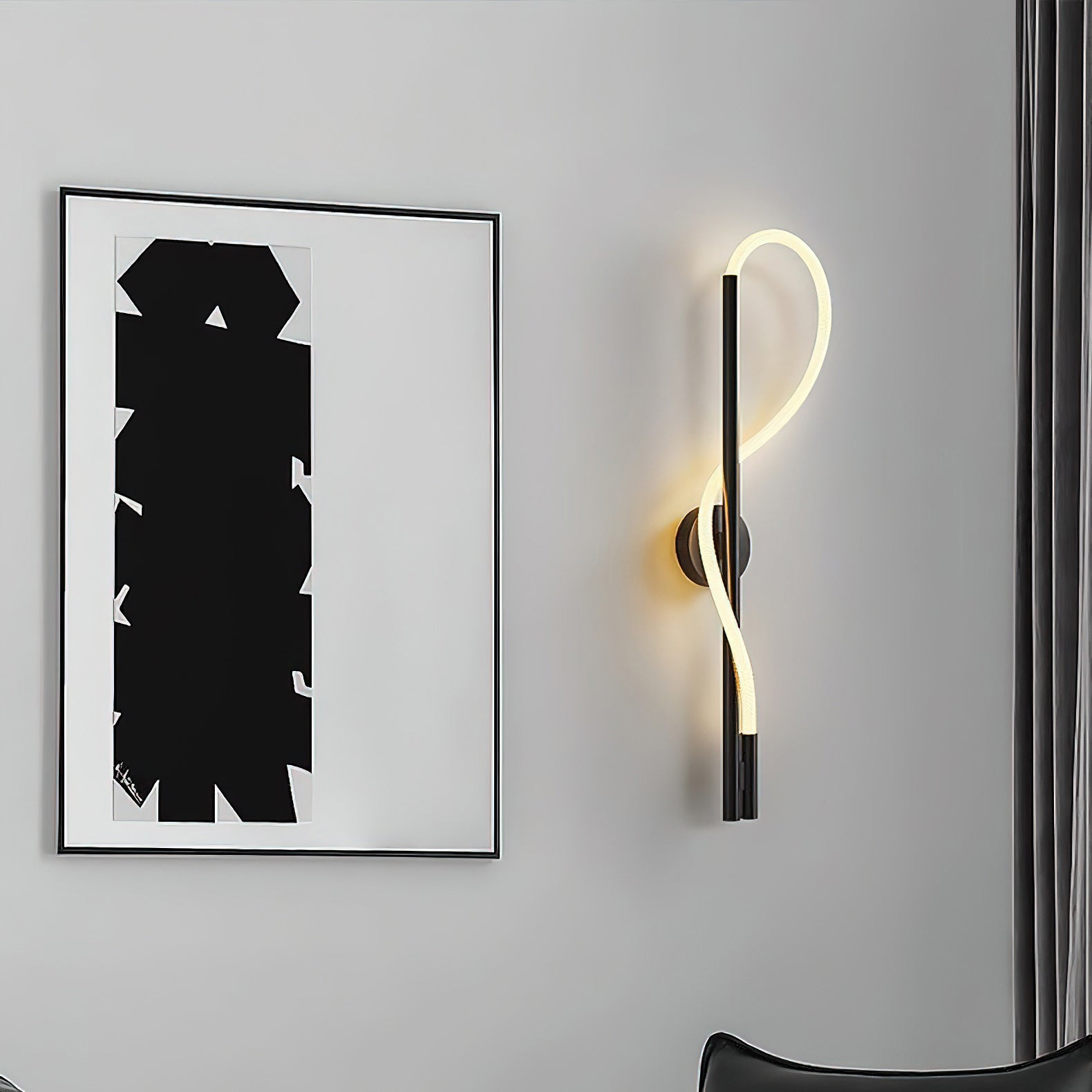 Capella Vertical Tube LED Wall Sconce