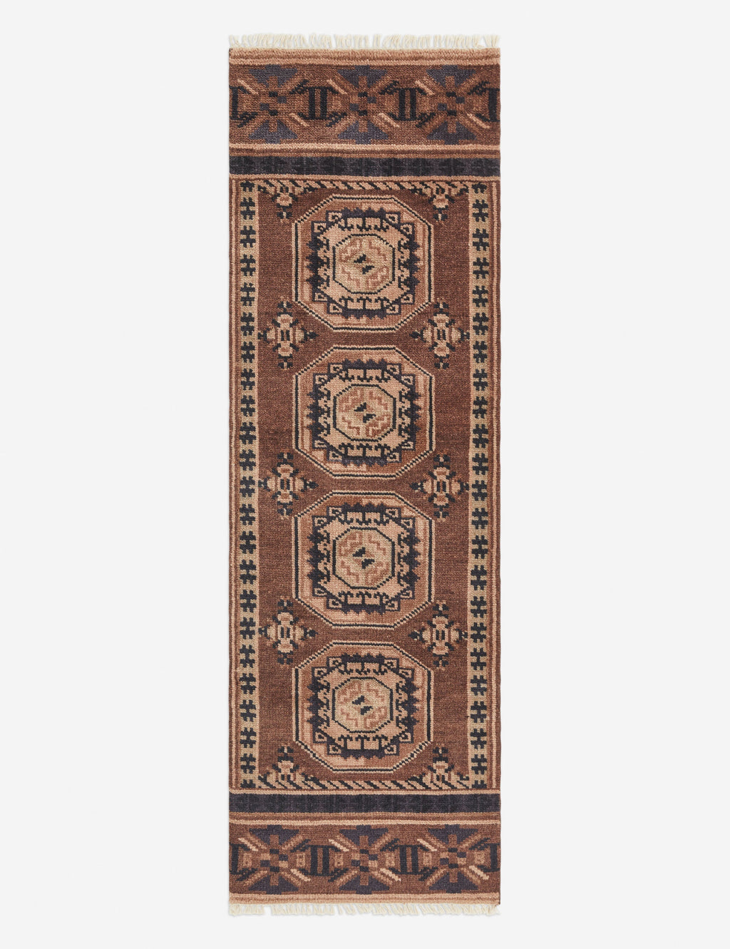 Cortex Hand-Knotted Wool Rug | Timeless Motifs, Durable Softness