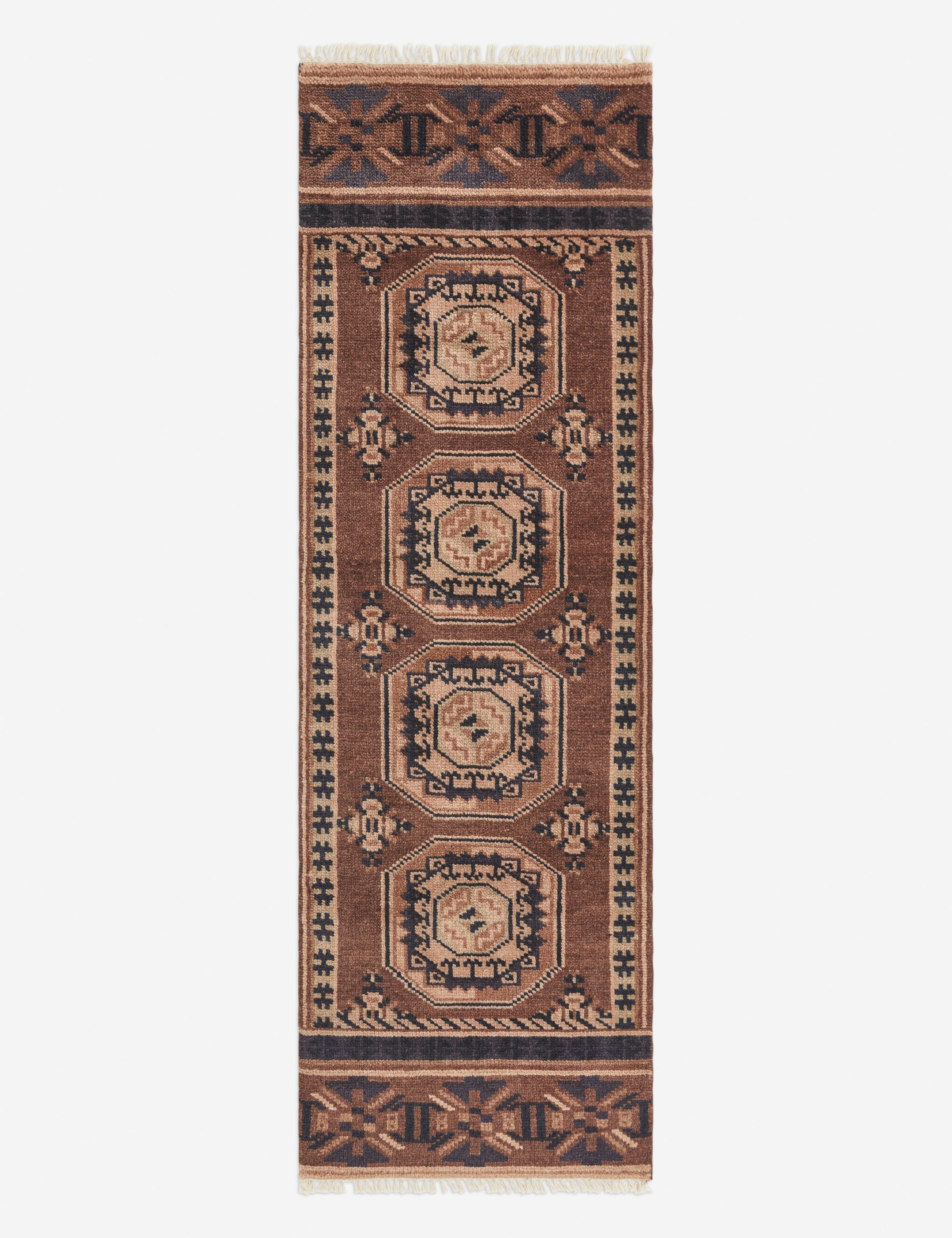 Cortex Hand-Knotted Wool Rug | Timeless Motifs, Durable Softness