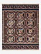 Cortex Hand-Knotted Wool Rug | Timeless Motifs, Durable Softness