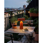 Caret Cordless Table Lamp with Pyramid Top