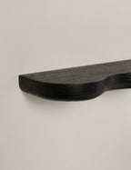 Cario Wall Shelf | Sculptural Solid Oak Design
